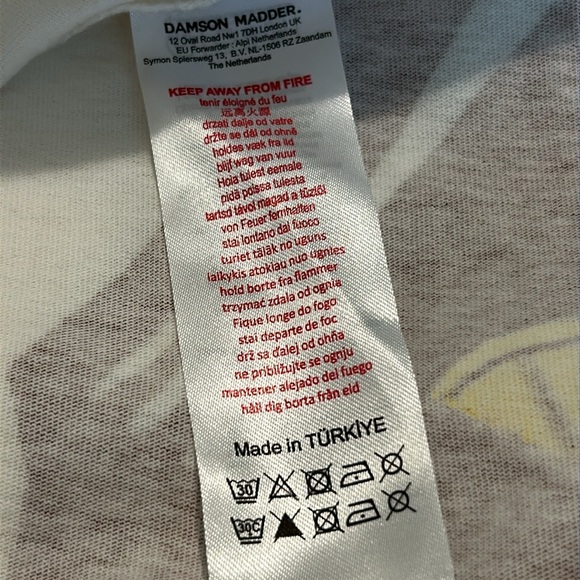 Damson Madder x Anthropologie Dinner Graphic Tee-12 NEW - Picture 6 of 9